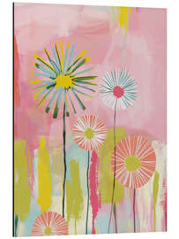 Magnettafel Pusteblumenwiese der Großstadt