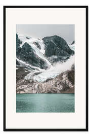 Gerahmter Kunstdruck Evighedsfjord (Ewigkeitsfjord), Grönland II