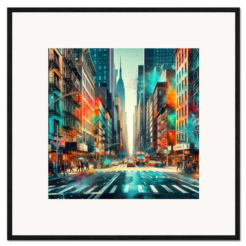 Framed art print New York Avenue