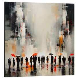 Magnettafel Under the rain