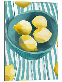 Magnettafel Zitronenfrische