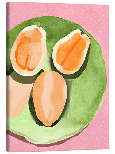 Quadro em tela Papaya Still Life