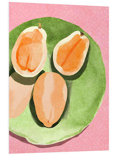 Stampa su PVC Papaya Still Life