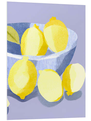 Foam board print Lemon Arrangement