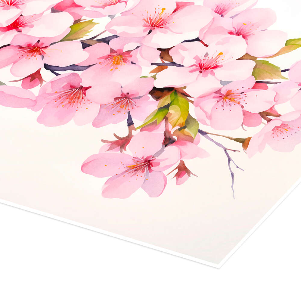 Sakura Cherryblossom print by Andrea Haase | Posterlounge