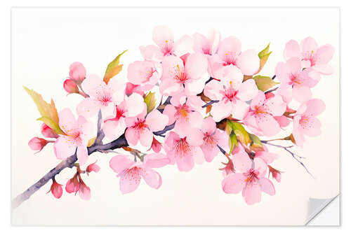 Sticker mural Sakura Cherryblossom