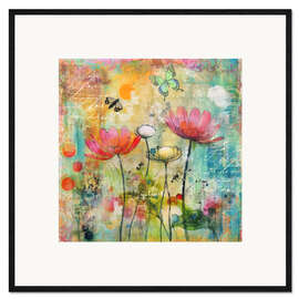 Framed art print Wildflower Summer