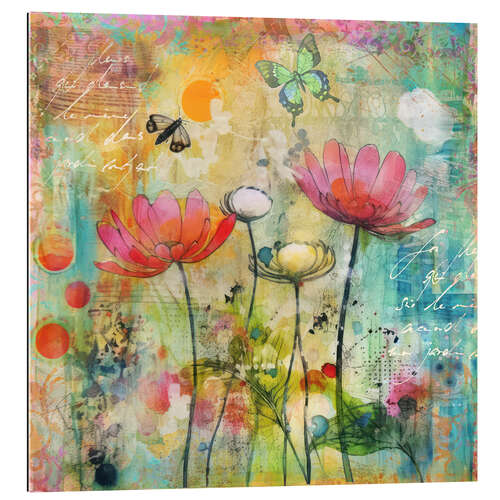 Quadro em plexi-alumínio Wildflower Summer