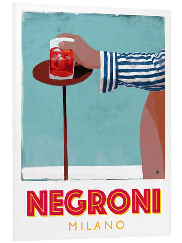 Hartschaumbild Negroni Milano