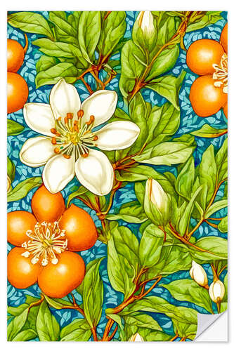 Muursticker Orange Blossom