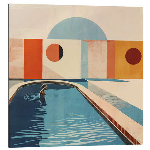 Gallery print Mid Century Swimming Pool