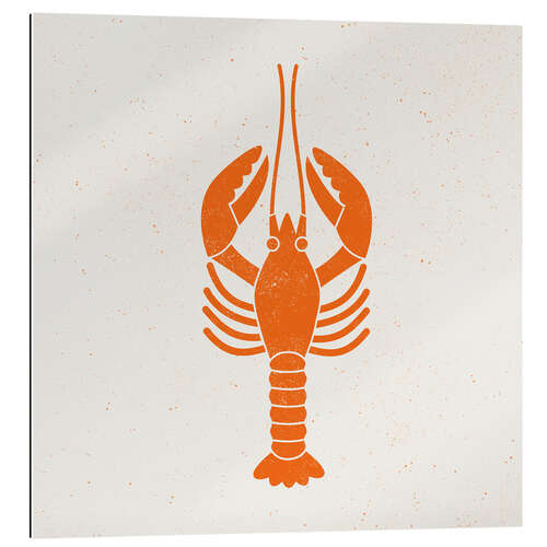 Galleritryk Orange Lobster