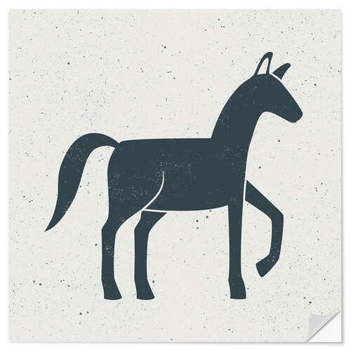 Naklejka na ścianę Indigo Horse