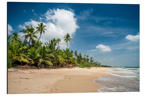 Stampa su alluminio Dream beach near Tangalle, Sri Lanka