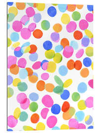 Gallery print Colourful confetti