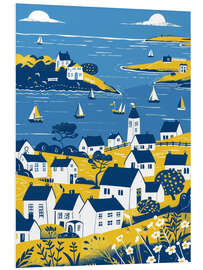 Stampa su PVC Beachside Cottage
