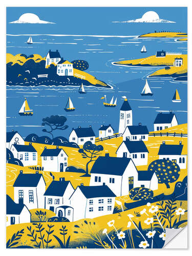 Wall sticker Beachside Cottage