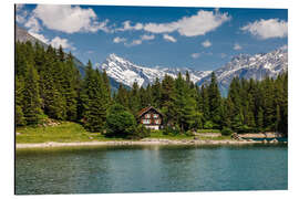 Magnettafel Haus am Arnisee in den Urner Alpen I