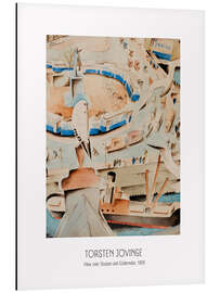 Magnettafel Torsten Jovinge - View over Slussen and Södermalm, 1928