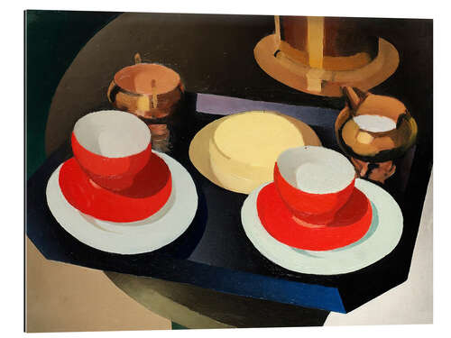 Gallery print Still life with red cups, 1936