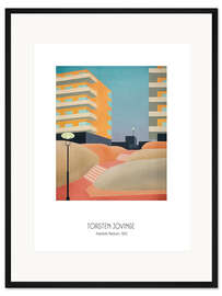 Gerahmter Kunstdruck Torsten Jovinge - Kvarteret Marmorn, 1933
