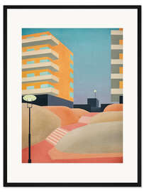 Gerahmter Kunstdruck Kvarteret Marmorn, 1933