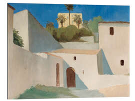 Gallery Print Sonnenbeschienene Fassaden in Cagnes sur Mer, 1927