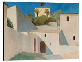 Magnettafel Sonnenbeschienene Fassaden in Cagnes sur Mer, 1927