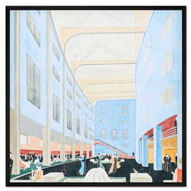 Gerahmter Kunstdruck Danspalatset Interieur, 1930 - Torsten Jovinge