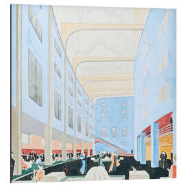 Magnettafel Danspalatset Interieur, 1930