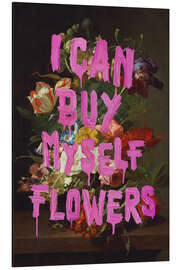 Magnettafel I Can Buy Myself Flowers