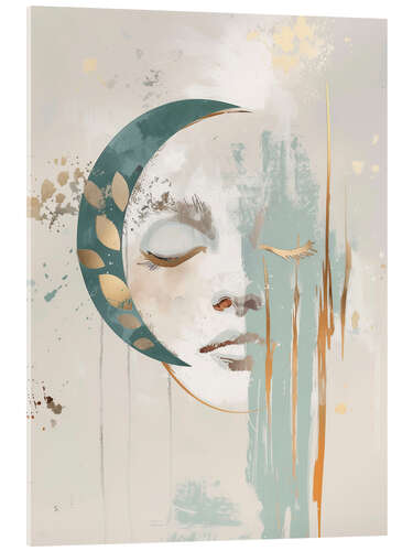 Acrylglas print Luna Aurelia