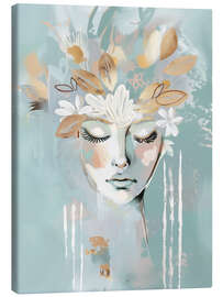 Canvas print Rainflora