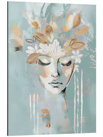 Magnettafel Rainflora