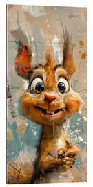 Gallery print Happy squirrel