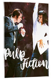 Stampa su vetro acrilico Pulp Fiction dance