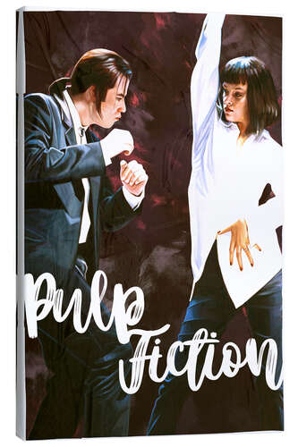 Canvas print Pulp Fiction dance