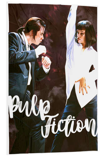 PVC print Pulp Fiction dance