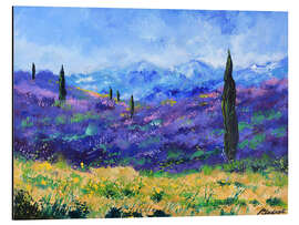 Magnettafel Lavendel in der Provence