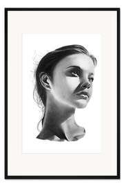 Gerahmter Kunstdruck Natalia