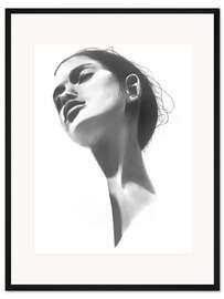 Gerahmter Kunstdruck Zoe