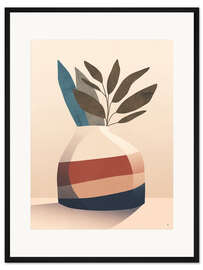 Gerahmter Kunstdruck Plant Pot