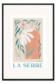 Gerahmter Kunstdruck La Serre