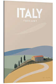 Magnettafel Italy, Tuscany