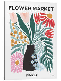 Magnettafel Flower Market - Paris