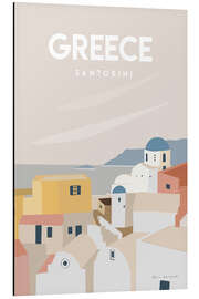 Magnettafel Greece, Santorini