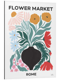 Magnettafel Flower Market - Rome