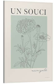 Magnettafel French Flowers - Un Souci