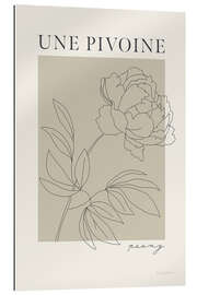 Gallery print French Flowers - Une Pivoine