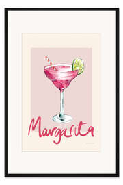 Gerahmter Kunstdruck Margarita